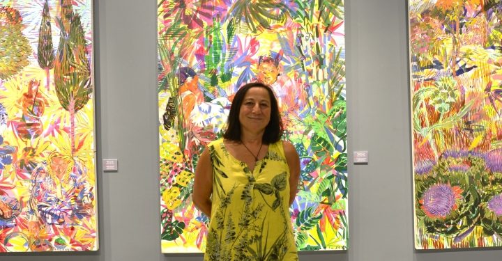 Zeliha Akçaoğlu’nun karma resim sergisi ‘Gizli Bahçeler’ sanatseverleri ağırlamaya başladı