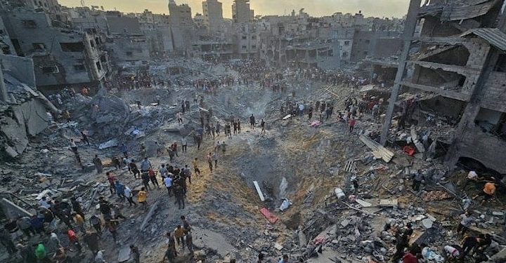 İsrail yine Cibaliya Mülteci Kampı’nı bombalıyor