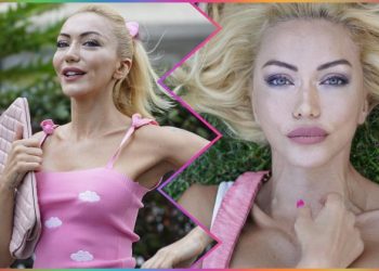 Model ve şarkıcı Nazlı Eker de Barbie modasına uydu