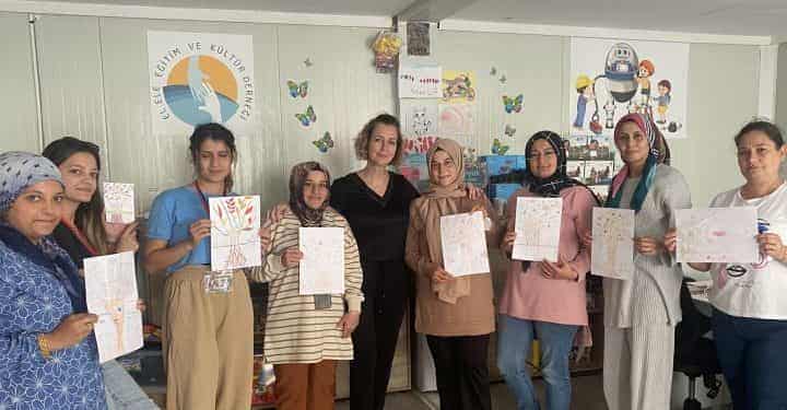 El Ele Eğitim ve Kültür Derneği çocuklar ve kadınlar için bir yıldır Hatay’da