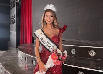 Model Elmas Yılmaz, Miss Europe yarışmasında birinci oldu