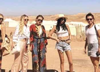 Aslı Aydın’ın arkadaşlarıyla Marakeş kaçamağı