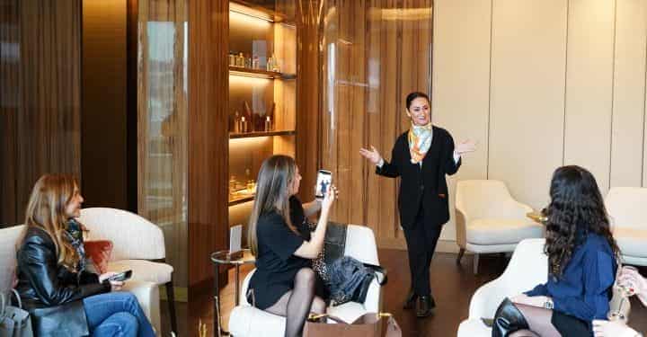 Hermes’in yeni parfümü Mandarin İstanbul’da tanıtıldı