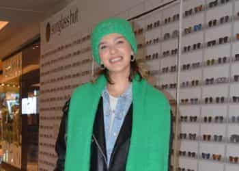 Melisa Döngel’in set arası alışveriş turu