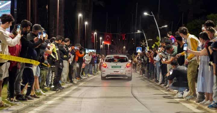 Bodrum yaza ralli ile merhaba dedi