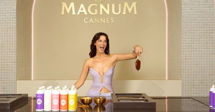 Pınar Deniz, Magnum onur konuğu olarak Cannes’ta boy gösterdi