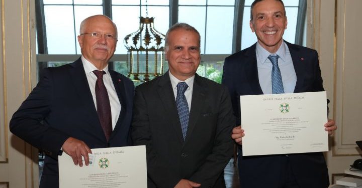 Haluk Yıldız’a İtalya Liyakat Nişanı