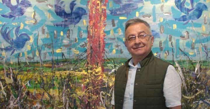 Ressam Ahmet Öcal’ın ‘Simulation of Truth’ sergisi sanatseverlerle buluştu