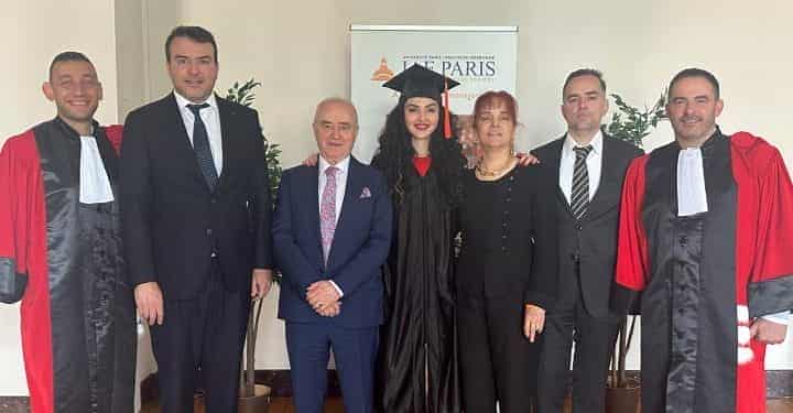 Harika Güral, Paris Sorbonne Üniversitesi’nde 2 yıl süren Executive MBA yüksek lisansını tamamladı