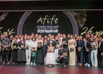 Yapı Kredi Afife Tiyatro Ödülleri görkemli bir törenler sahiplerini buldu