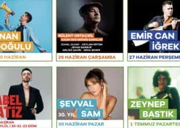 Paribu Harbiye Açıkhava Konserleri başlıyor