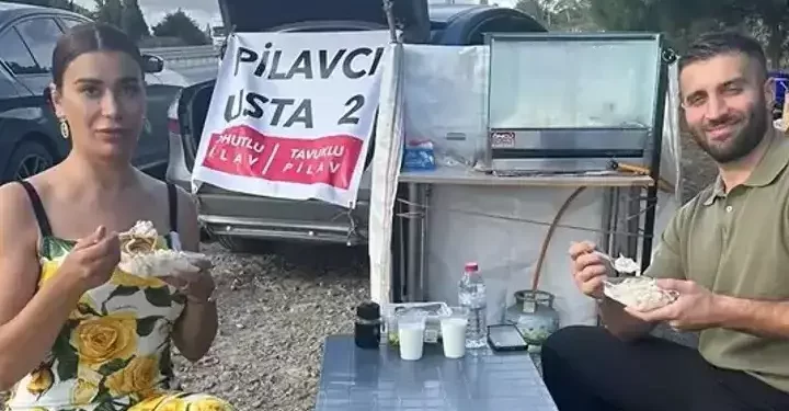 Alparslan Öztürk’ten eşi Ebru Şancı’ya unutulmaz sürpriz