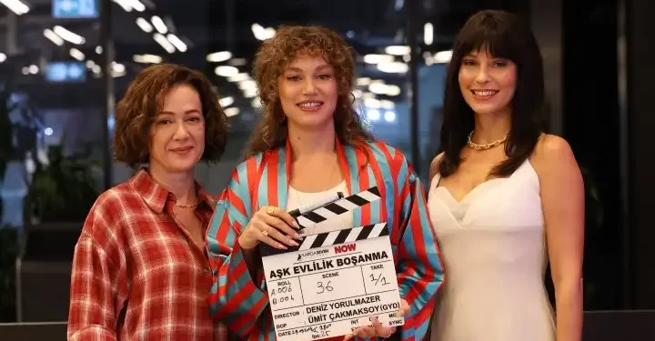 ‘Aşk Evlilik Boşanma’ dizisi sete çıktı