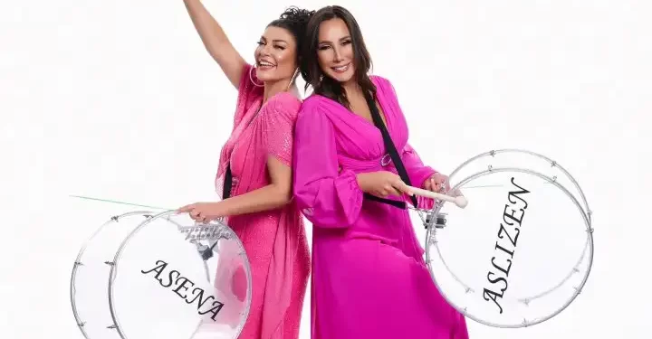 Aslızen ve Asena ‘2 As’ şovlarıyla sahnelere dönüyorlar