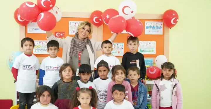 Çocuklar Gülsün Diye Derneği’nin 55. anaokulu Şanlıurfa’da açıldı