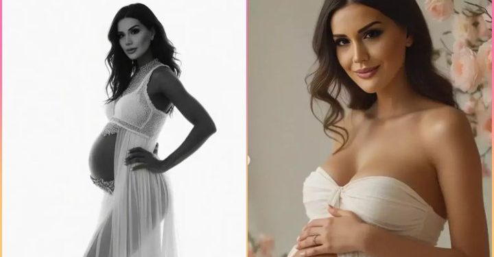 Dilan Polat hamile pozlarını paylaştı