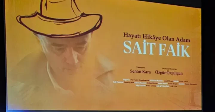 ‘Hayatı Hikaye Olan Adam Sait Faik’ tiyatro oyunu büyük ilgi görüyor!