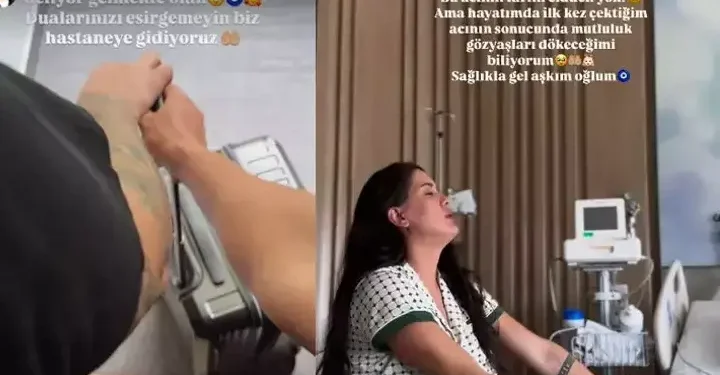 Sahra Işık anne oldu