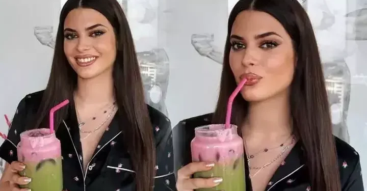 22 yaş gününe özel matcha detaylı poz