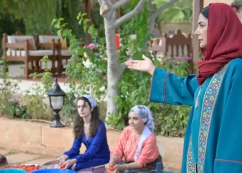 Dizi setinde salça yaptılar