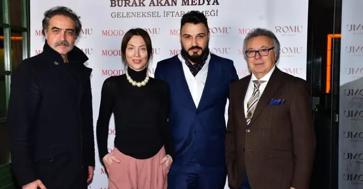 Burak Akan Medya’nın geleneksel iftar davetine ünlü isimler akın etti
