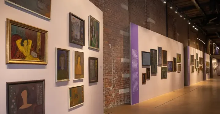 ‘Bir Renk Ressamı: İhsan Cemal Karaburçak’ sergisi ziyarete açıldı