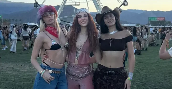 Ünlülerden Coachella çıkarması