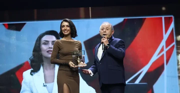 17. Quality Ödülleri’nde ‘En Quality Haber Sunucusu’ ödülü Burçak Bozkuş’un oldu