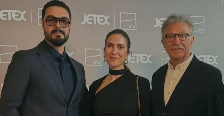 Halil İbrahim Ceyhan ile Tamer Levent açılışta bir araya geldi