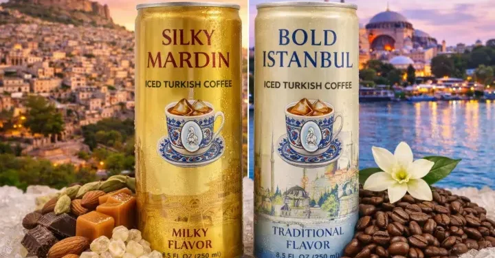 Dünyanın ilk şişelenmiş soğuk Türk kahvesi tarih yazmaya hazırlanıyor